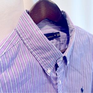 Ralph Lauren‎ dress shirt, button-down collar men’s size 18.